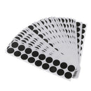 900pcs Self Adhesive Shooting Paper Shooting Stickers Patches Black for Sporting