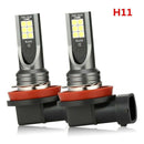 2Pcs H11 LED Headlight Kits 110W 20000LM FOG Light Bulb 6000K Driving DRL Lamps