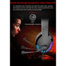 Wired Colorful Gaming Headset Stereo Surround Sound RGB LED Light Noise