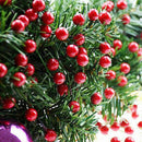 100* Artificial Red Holly Berry On Wire Bundle Garland Making Christmas Wreath--