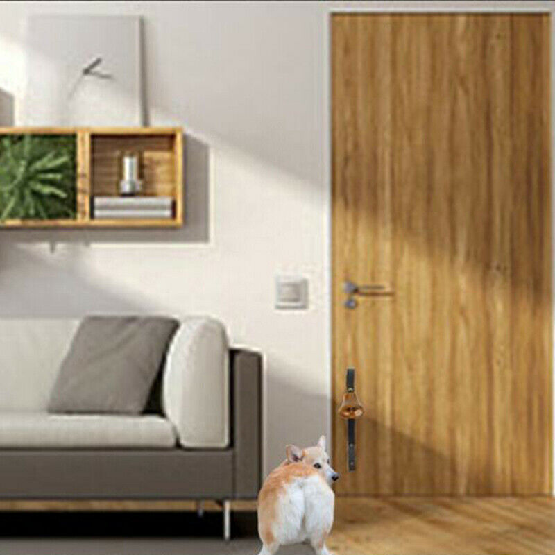 Pet Dog Training Anti-Grab Door Doorbell House Training Products Alarm Door Be_