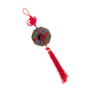 Chinese 7cm Bagua Mirror Knot Good Luck Wealth Health Pray Fengshui Pendants