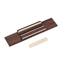 4 Strings Ukulele Rosewood Bridge + ABS Saddle Nut Slotted
