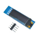 0.91 inch 128x32 IIC I2C Blue OLED LCD Display DIY Module DC3.3V 5V For PIC R7S5