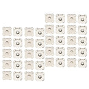 20 Sets Magnetic Button Clasp Snaps 14mm 18mm for Sewing, Craft, Purses,Bags