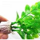Fish Tank Aquarium Decor Green Artificial Plastic Underwater Grass Plant