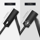 12 Ribs Windproof Travel Umbrella With Teflon Canopy, Lengthened Handle Wit