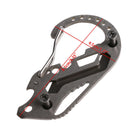 Multi-function Gear Key Holder Screwdriver Wrench Carabiner EDC Tools Outdoor