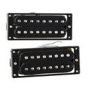 Pack of 2 Copper 8 String Humbucker Pickup Black for Electric Guitar