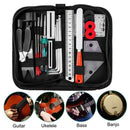 Luthier Guitar Care Kit Repair Maintenance Tools Full Set Guitar Tool Pliers Ew