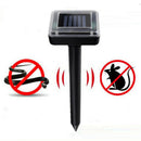 Ultrasonic Solar Power Pest Animal Repeller Repellent Cat Rabbit Dog Mou DUA