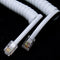 New Male RJ11 Telephone Extension Connector Cable Cord