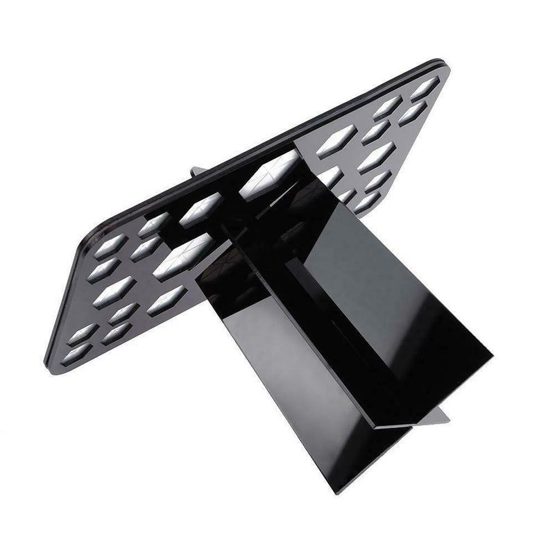26holes Makeup Brush Drying Rack Brush Holder Cosmetics Makeup Tools Black