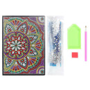 DIY Mandala Special Shaped Diamond Painting 50 Sheets A5 Office Notebook