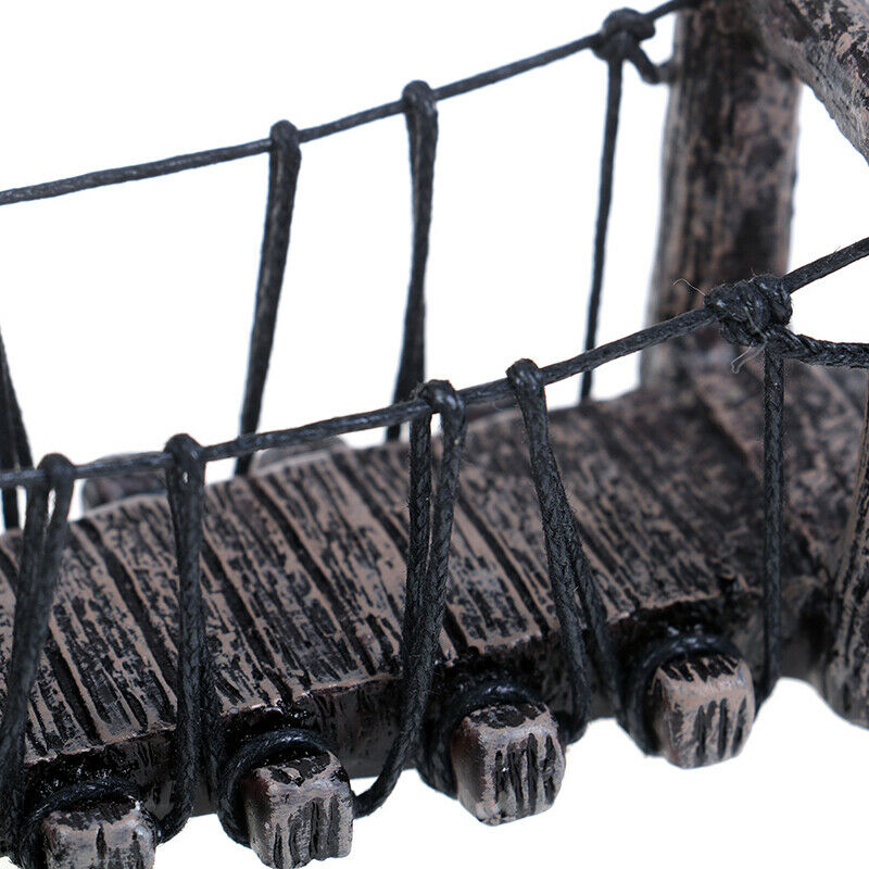 1PC Imitation Bridge Decor for Aquarium Ornaments Fish Tank Landscape Bridge FT