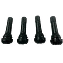 TR413 Snap-in Tire Valve Stems Short Black Rubber Valve Practical U1P4 P3A0 Q0E7