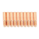 10pcs/set Welding Torch Gas Nozzles Contact Tips Holder for Welding Machine