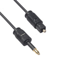 Black Audio Cable  Plug To MINI- 3.5mm Jack Adapter 1.5m