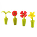 Silicone Flower Shape Wine Bottle Stopper Bottle Caps Preservation Tools