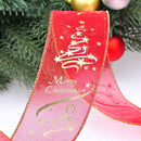 6.3*200cm Christmas Tree Hanging Ribbon Belt Decoration Xmas Party Ornament NEW