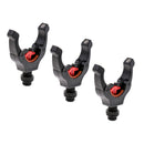3x Magnetic Rod Grip Rest Head Y Shape Support Bracket Gripper Holder Black