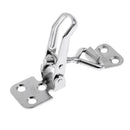 2x 90mm Yacht Locker Latch Anti-Rattle Stainless Steel Hatch Fastener Clamp