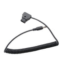 Dtap Coiled Power Cable Straigth Plug DC for BMPC Camera Anton Bauer Battery