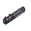 DC12V Car Vehicles MP3 WMA Decoder Board Audio Module USB FM TF Radio For C Y5W2