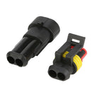 2Pin 10Set Auto Car Waterproof Electrical Terminal Wire Connector Plug for Truck