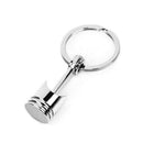 Metal Piston Car Keychain Keyfob Engine Fob Key Chain Ring Keyring