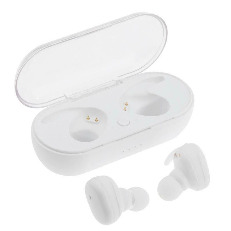 2 Pieces Bluetooth 5.0 Wireless Earbuds With Wireless Charging Case 8D Stereo
