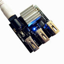 DC-DC 9V/12V To 5V 8A Step Down Power Charger Bank Board 3 Usb Mini Chargin