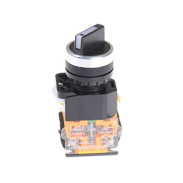 2 Position NO NC Maintained Select Selector Switch Rotary Switch LA38-11X Bj
