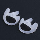 Soft Ear Bud for Covert Acoustic Tube Earpiece for Two-way Radio(White M)