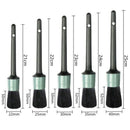 Auto Detailing Brush Set Premium Boar Hair Cleaning Engine, Wheel, Dashboar