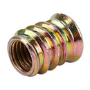 Set of 5 threaded insert M10 x 20 mm for wood E8R8