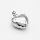 Heart Cremation Pendant Urn Ash Beads Necklace Keepsake Memorial