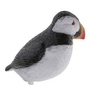 Plastic Puffin Birds Statue Garden Sculpture Indoor Outdoor Landscape Decor