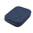 Oxford Crochet Hook Case, Zipper Storage Organizer Bag & Pockets for Crochet