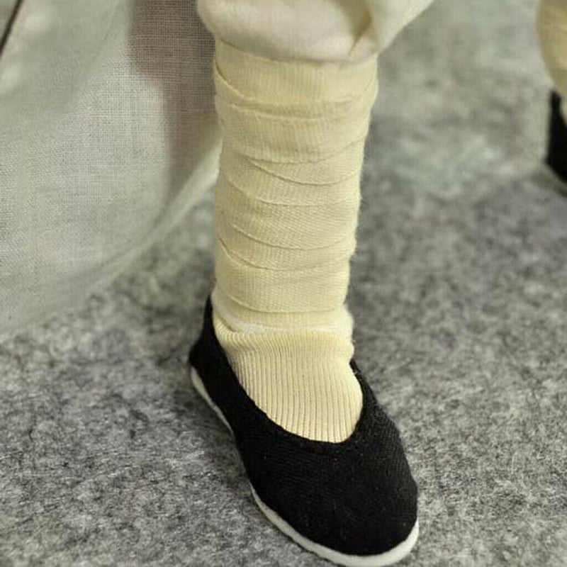 1/6 Long Sleeve Gray Chinese-style Costume Bruce Lee Kung Fu Suit 12'' Action