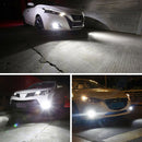 2pcs Super Bright Auto LED H7 Socket Fog Lamp Bulbs 2000LM 6000K 80W 12-18V