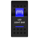 2pcs LED Light Bar & Rear Lights 20A 12V Rocker Toggle Switch ON/OFF