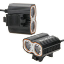 Waterproof Front Lamp 6000LM 2x CREE XM-L T6 USB LED Bike Bicycle Light