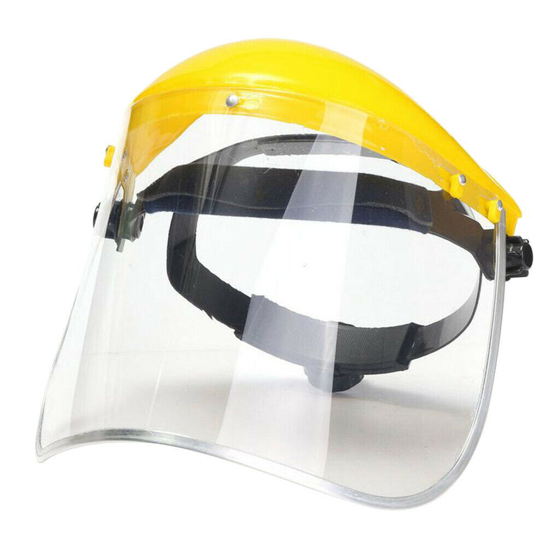 2x Welding Clear Safety Full Face Shield Visor Lens Anti Splash Lightweight