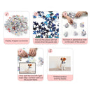 1000pcs DIY Glasses Necktie Dog Puzzle Educational Jigsaw Toys Picture Gift