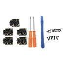 5Pc 3.5mm Headset Audio Jack Socket + Screwdrivers Set for Xbox One S Controller