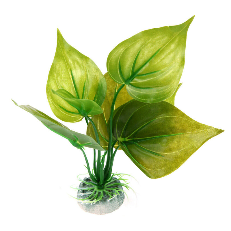 Artificial Plastic Grass Weed Plant Aquarium Ornament Fish Tank Decor(S) A