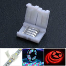 5pcs 4Pin 8mm Free Welding PCB Board Quick Connectors for RGB LED Strip