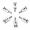 6 Pieces Electric Guitar Bridge Saddles Flat Set for Strat Tele Guitar Repl