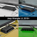 Cowl Hood Vent Scoop Cover for Jeep Wrangler JL 2018-2019